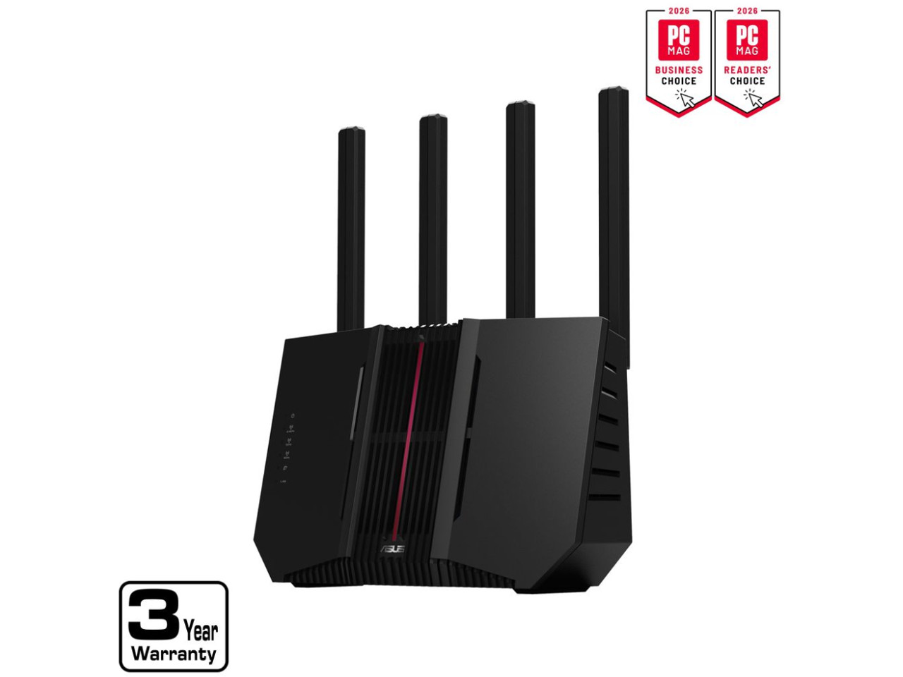 ASUS RT-BE92UTri-band WiFi 7 Router, supports new 320MHz bandwidth & 4096-QAM,