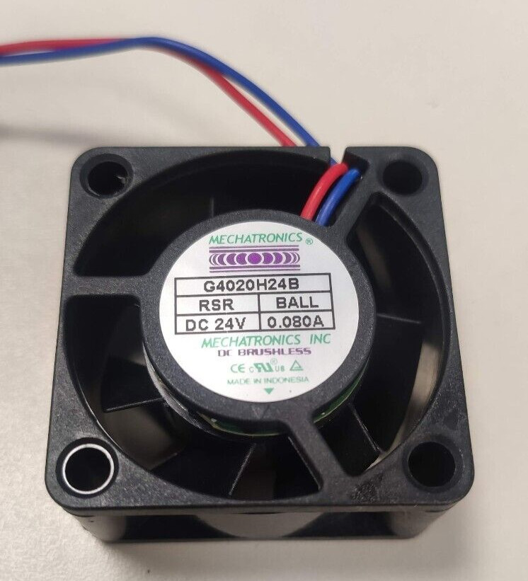 *** 8 pack *** MECHATRONICS FAN DC 24V 0.08A BRUSHLESS G4020H24B CE
