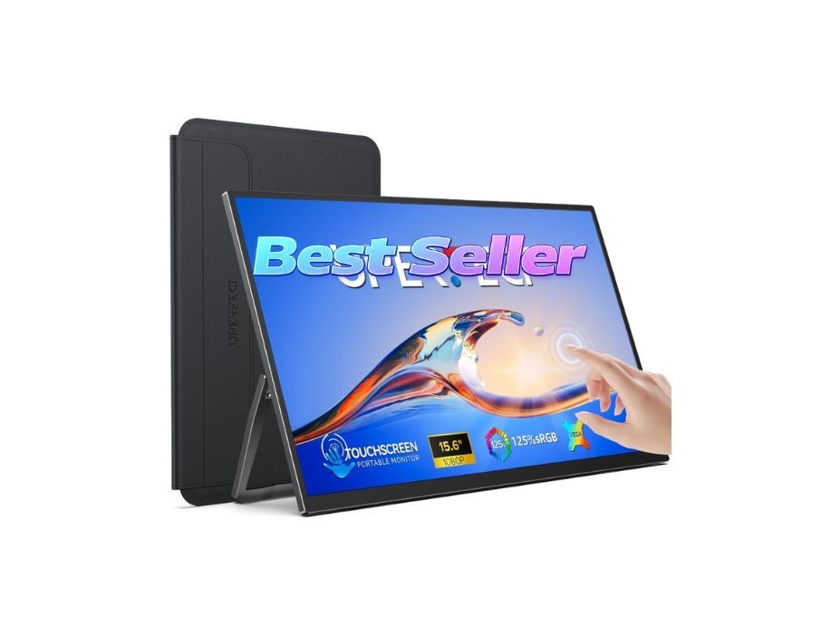 Monitor Portátil 15.6'' Táctil USB-C HDMI VESA con Soporte Integrado