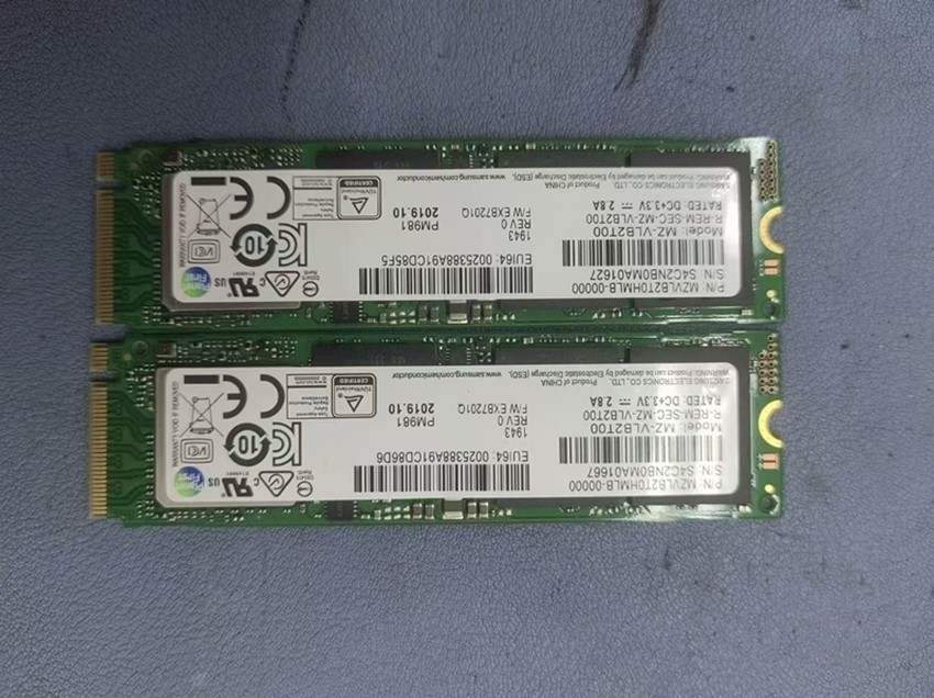 1PCS Samsung PM981 2TB NVMe M.2 SSD SOLID STATE DRIVE MZ-VLB2T00