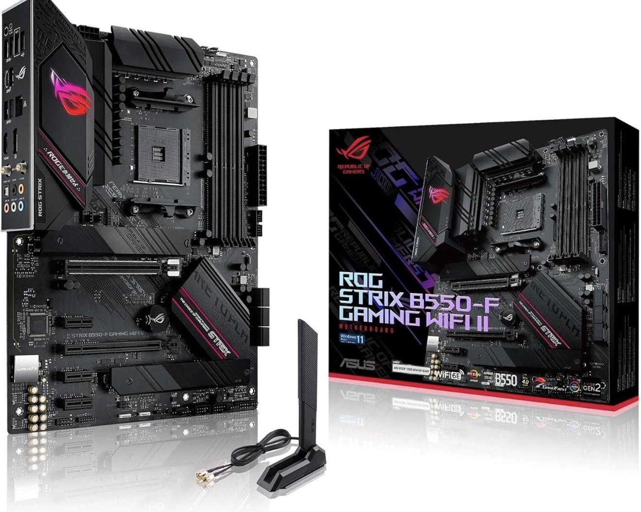 ASUS ROG STRIX B550-F GAMING WIFI II AM4 AMD ATX Motherboard (Sealed) New