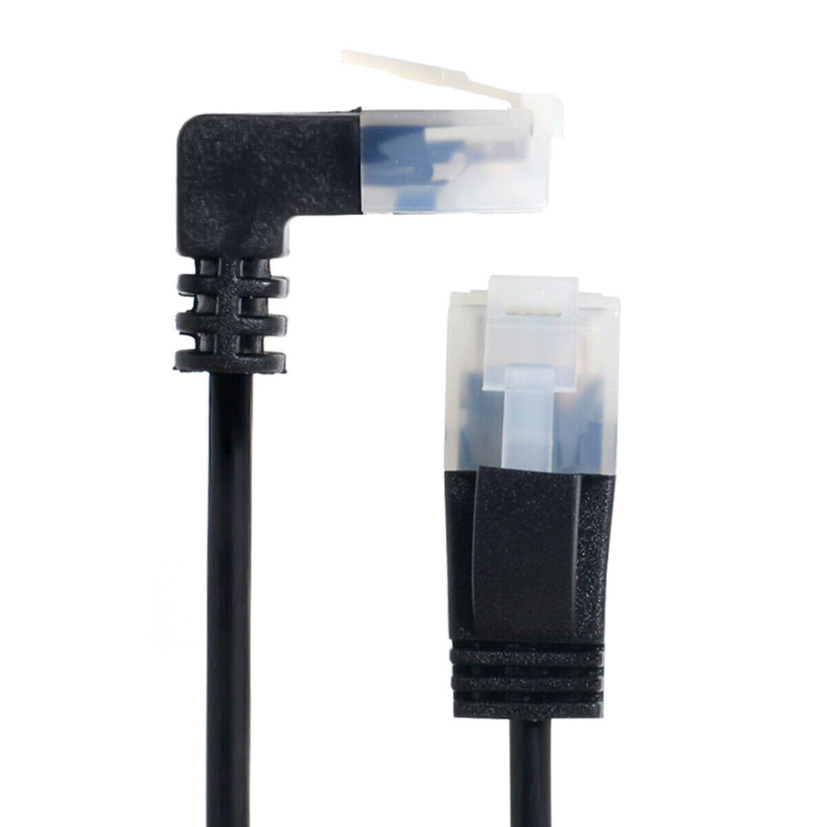 Cablecc Cat6 RJ45 Up Angled to UTP Network Cable Patch Cord Cat6a Lan for Router
