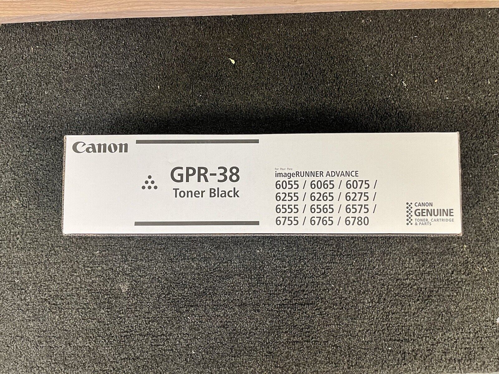 Genuine Canon GPR-38 Toner Black (new)