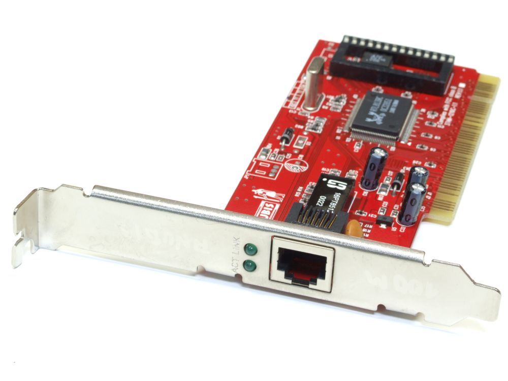 Anubis 37AN-1210C-1.1 PCI Ethernet Adapter DSL LAN Network Card / Network Card