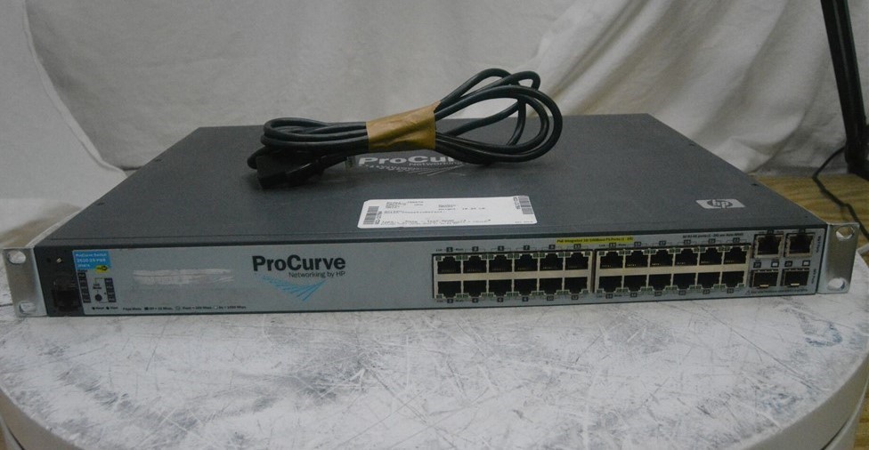 HP ProCurve 2610-24-PWR J9087A Ethernet 24-Port Switch POE 24-Port SEE NOTES