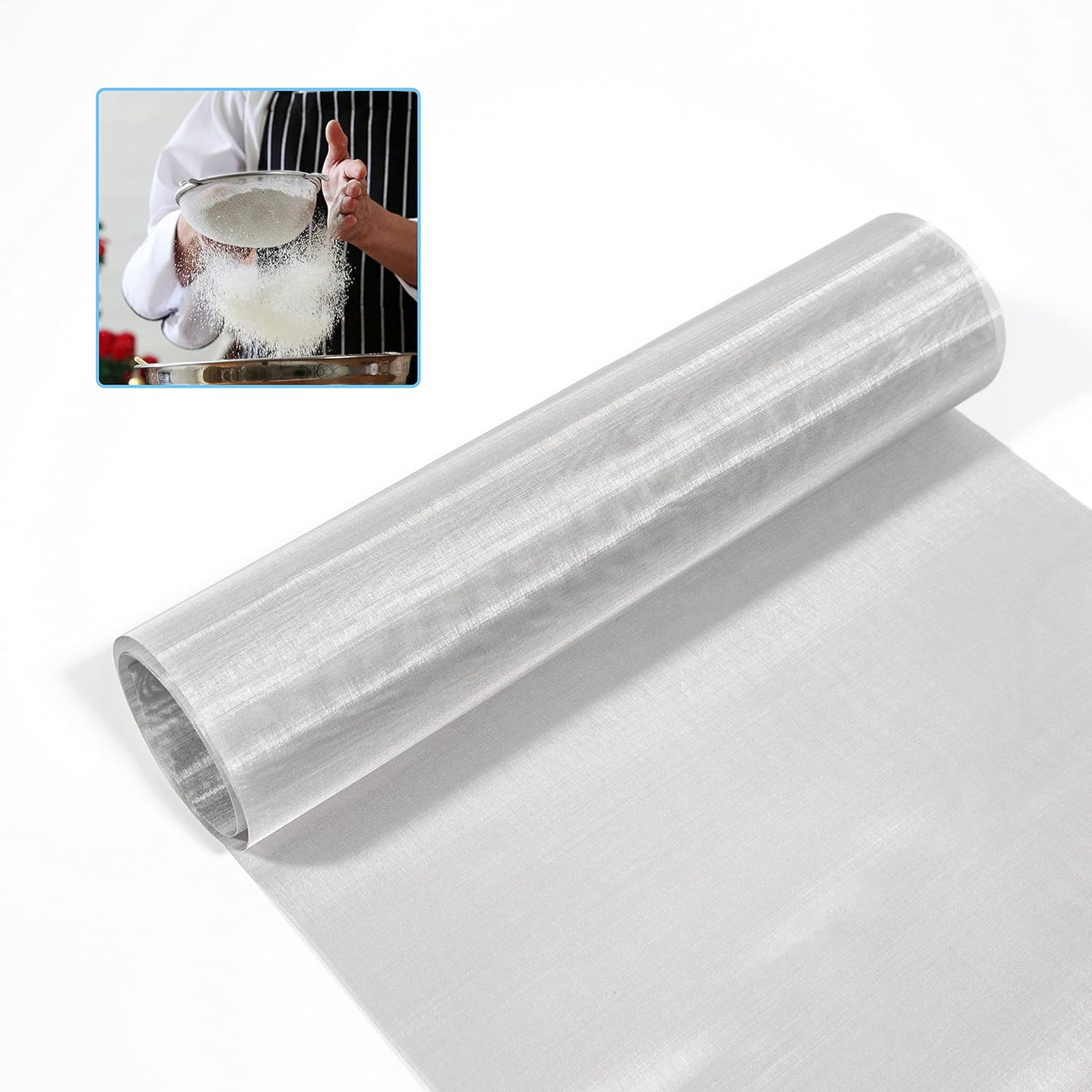 304 Stainless Steel Woven Wire Mesh 120 Mesh Filter Screen for Filtration Cloth