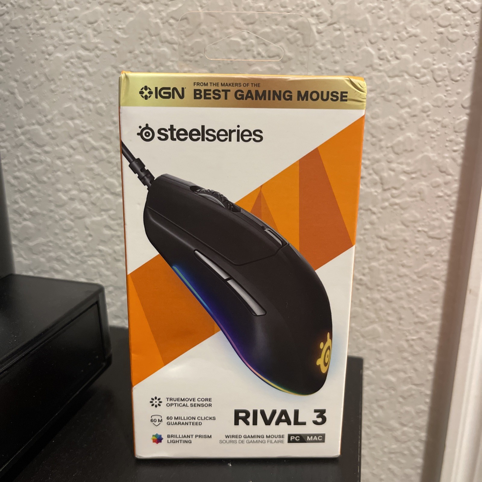 SteelSeries Wired Gaming Mouse Rival 3 NEW SEALED