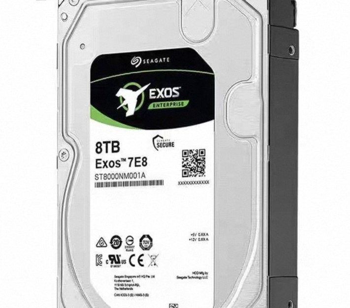 Seagate ST8000NM001A 7E8 Exos 8TB SAS 12Gb/s 3.5" 7200RPM Internal Hard Drives