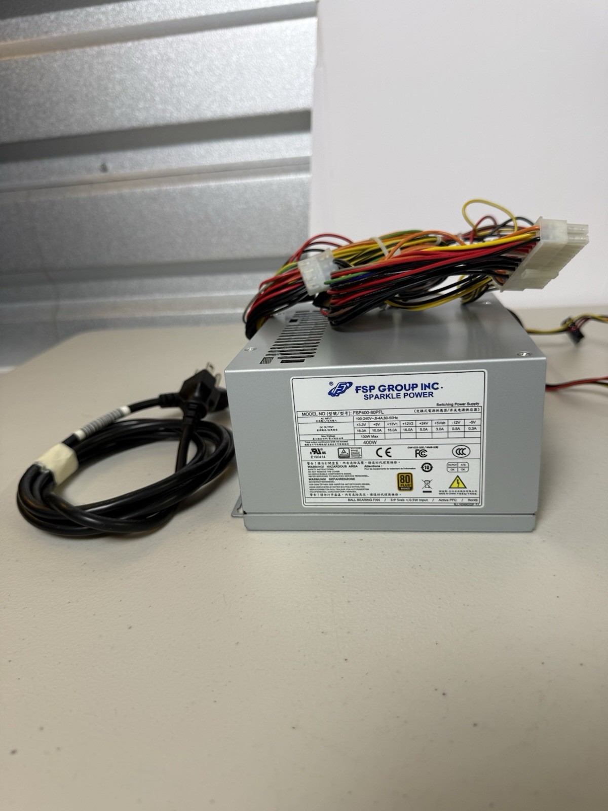 FSP FSP400-80PFL 400 W 24 Pin ATX Desktop Power Supply
