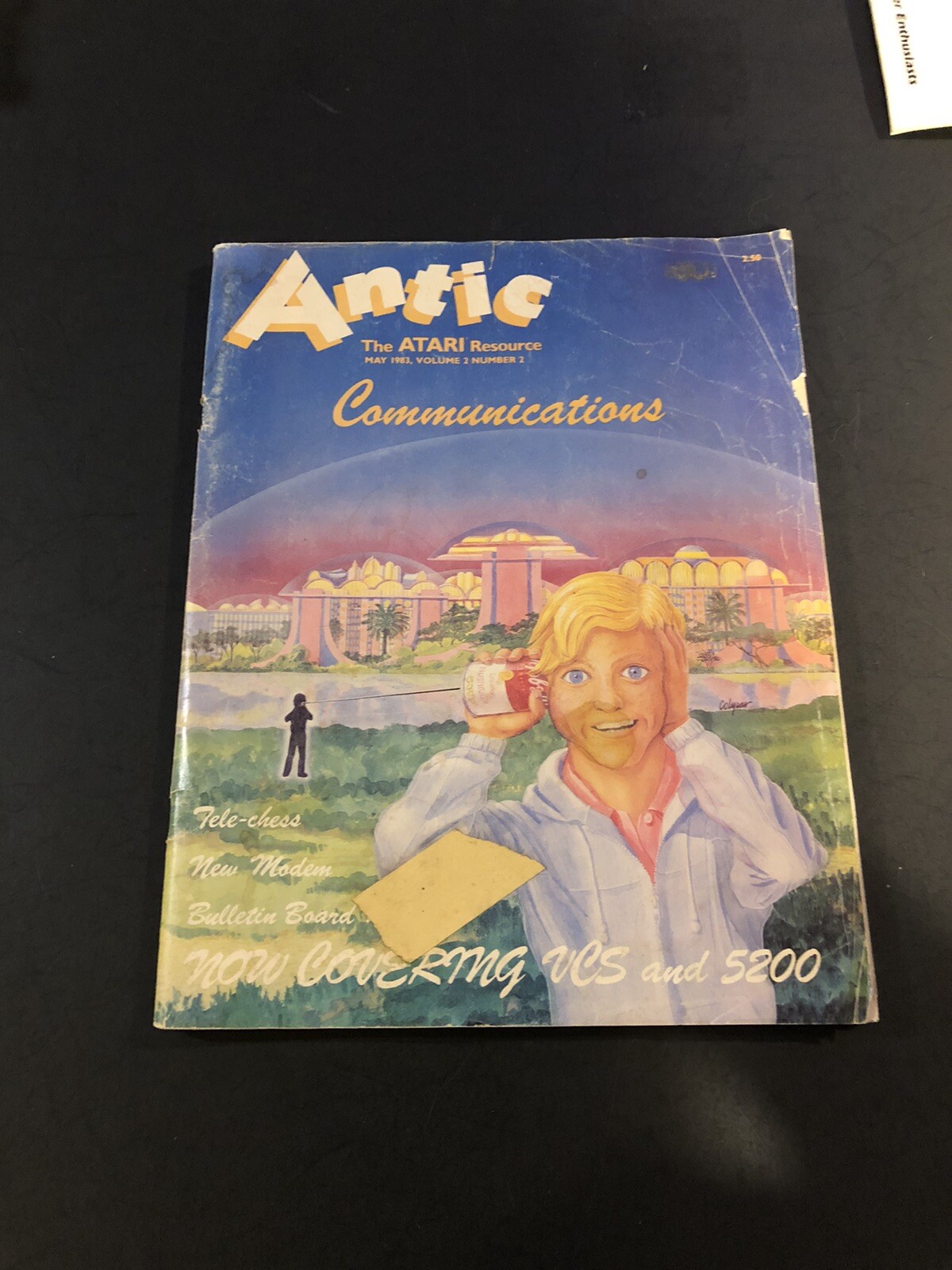 ORIGINAL Vintage Antic Atari Magazine May 1983 Vol 2 #2 Atari 