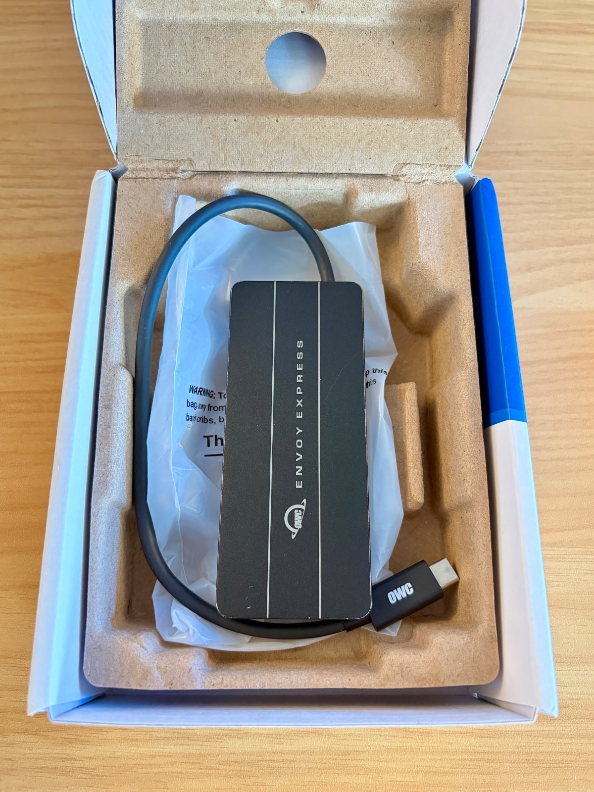 OWC Envoy Express Thunderbolt 3 NVMe M.2 SSD Enclosure
