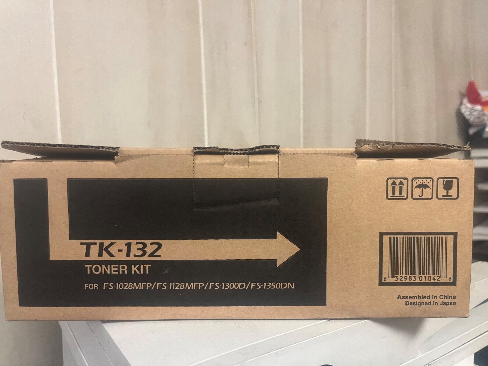 Genuine Kyocera TK-132 Black Toner Kit Cartridge OEM