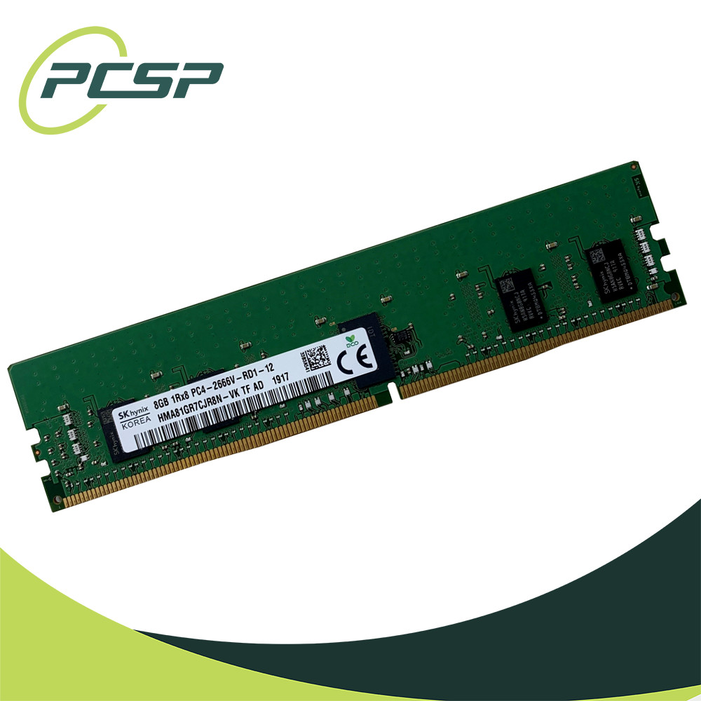 32 GB RAM Kit 4x Hynix 8GB PC4-2666V-R 1Rx8 DDR4 ECC REG