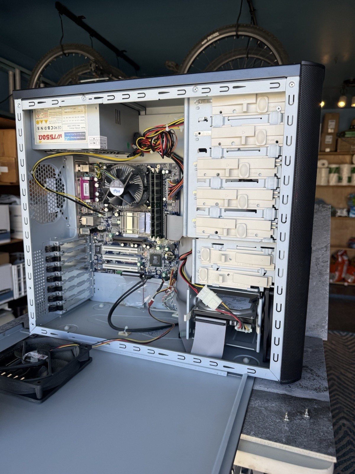 Vintage Mid 2000 Computer Tower Untested, Most Likely Operational Very Clean