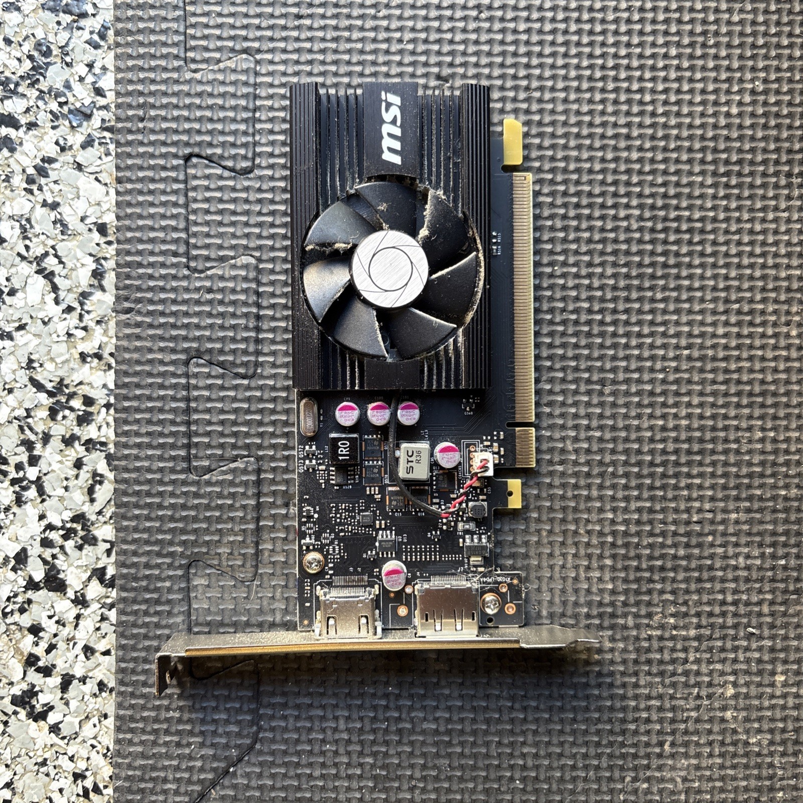 MSI NVIDIA GeForce GT 1030 2GB DDR4 Graphics Card