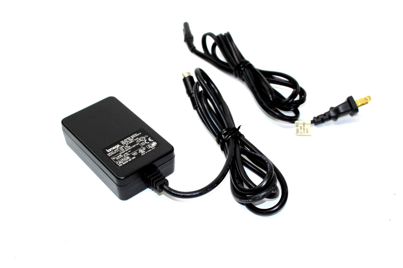 OEM Iomega UP01842010 5-Pin Din AC Power Adapter 5V 1A / 12V 0.75A