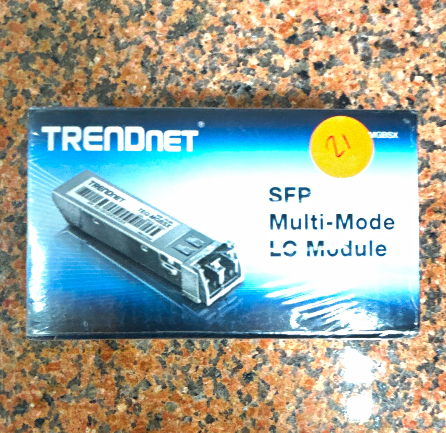 TRENDnet TEG-MGBSX SFP Multi-Mode LC Duplex Module 1Gbps 550m, 1-Port
