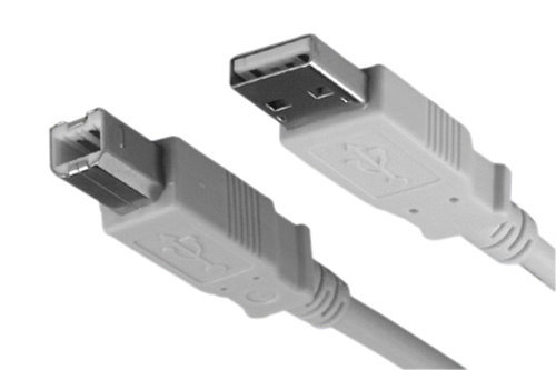 6 ft Gray USB 2.0 PC Printer Cable A to B For HP DELL CANON EPSON KODAK BROTHER