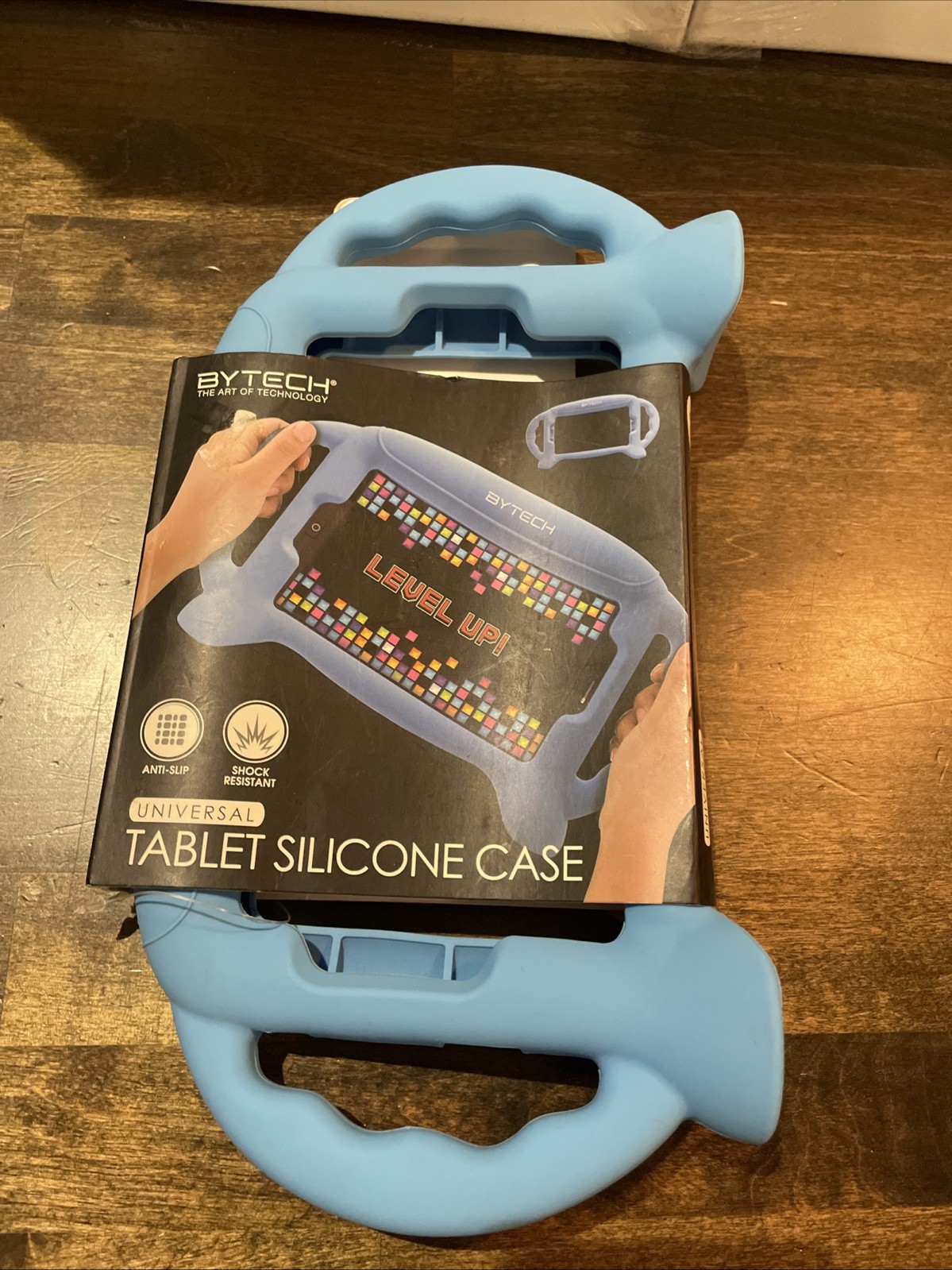 Bytech Universal Tablet Silicone Case-New-Shock Resistant-Blue-7-8” tablets