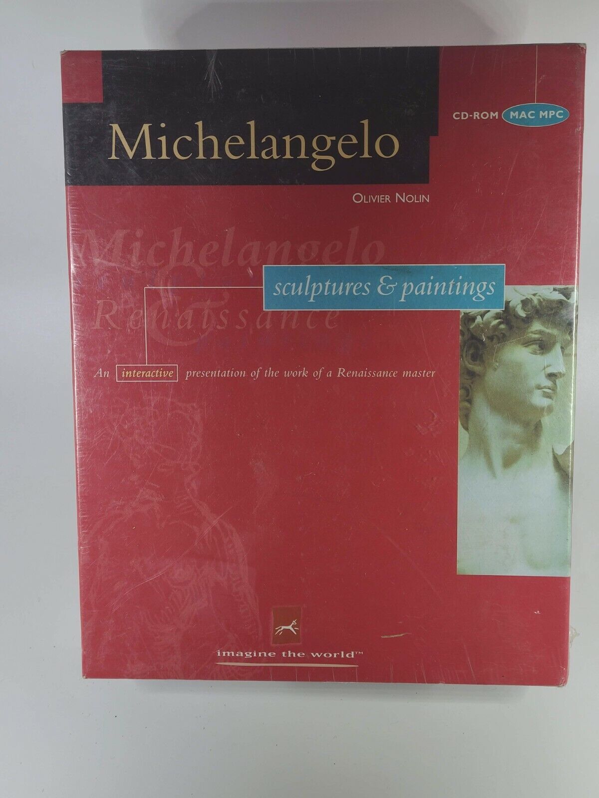 Michelangelo, Sculptures & Paintings by Olivier Nolin (1997, CD-ROM) New