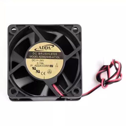 ADDA AD0624HB-A71GL 6025 DC24V 0.15A 2-Wire Inverter Cooling Fan