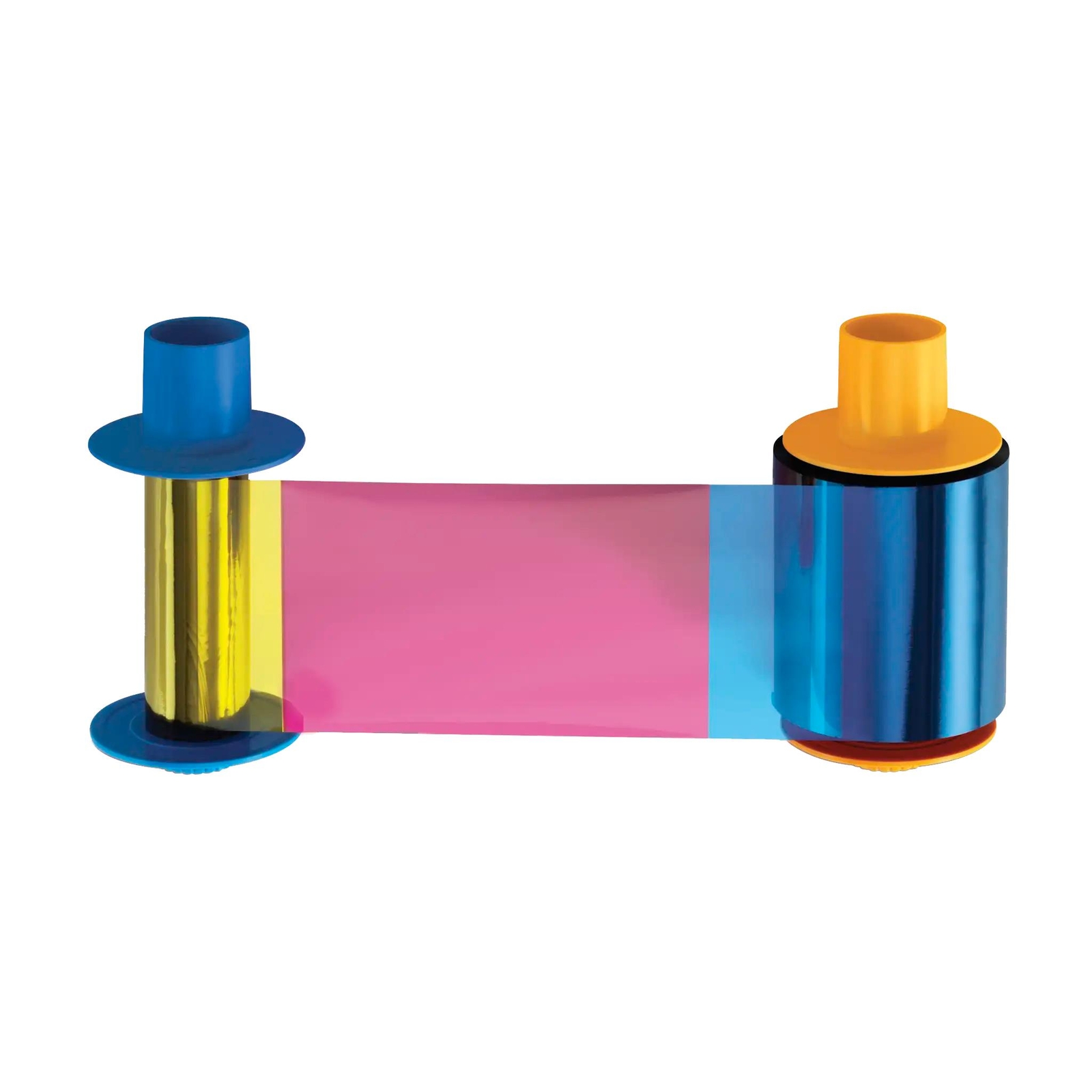 HID Fargo 045710 YMCKOK Color Ribbon - 500 Prints, Compatible with DTC5500LMX