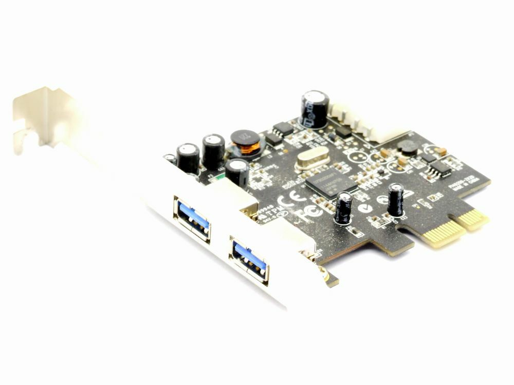 Ultron PI40200-2X2D UHPe-600 2-Port PCIE USB 3.0 Controller Card Adapter
