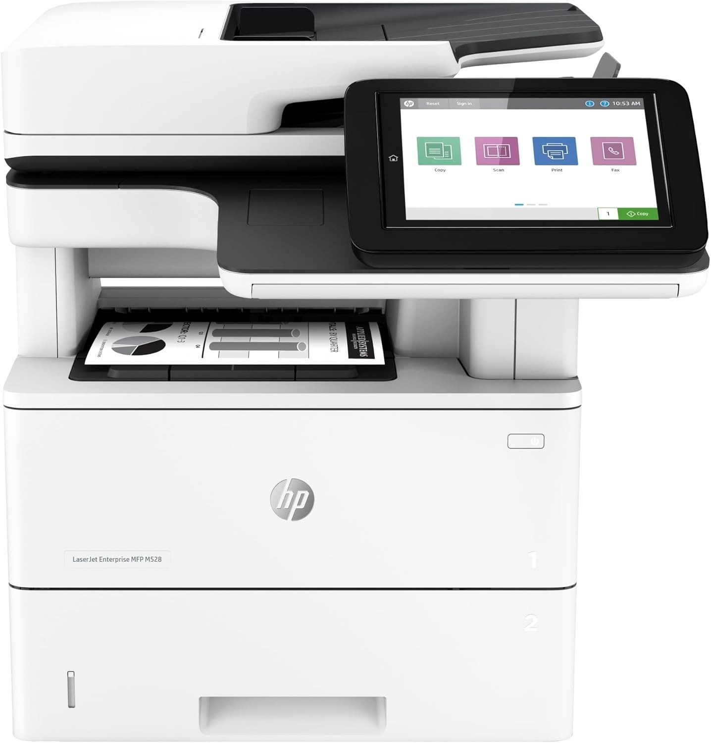 HP LaserJet Enterprise MFP M528dn All-In-One Printer