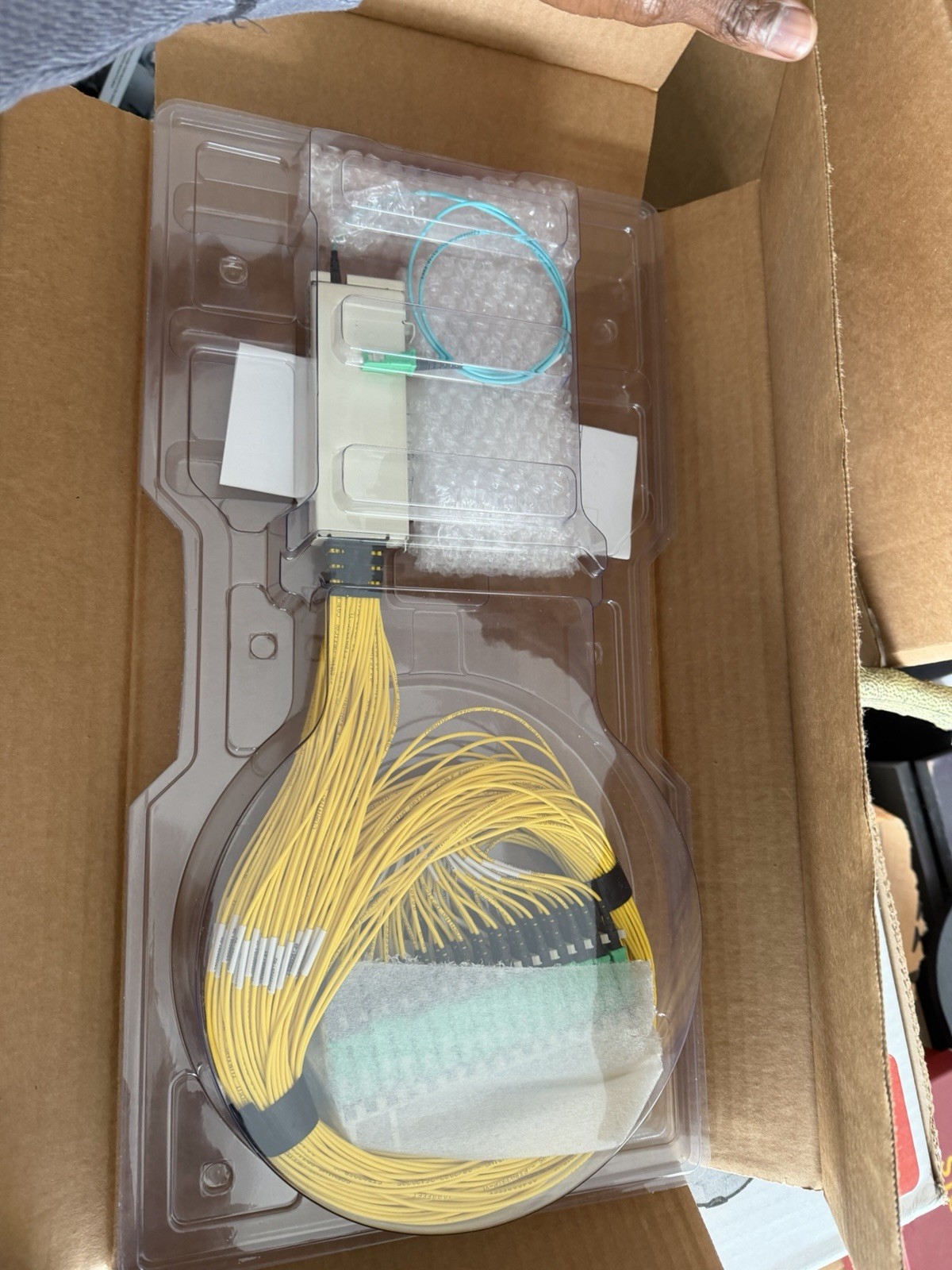 Corning Optical Network Cable SC to SC Fiber Yellow WMB4CC6CA6C11164