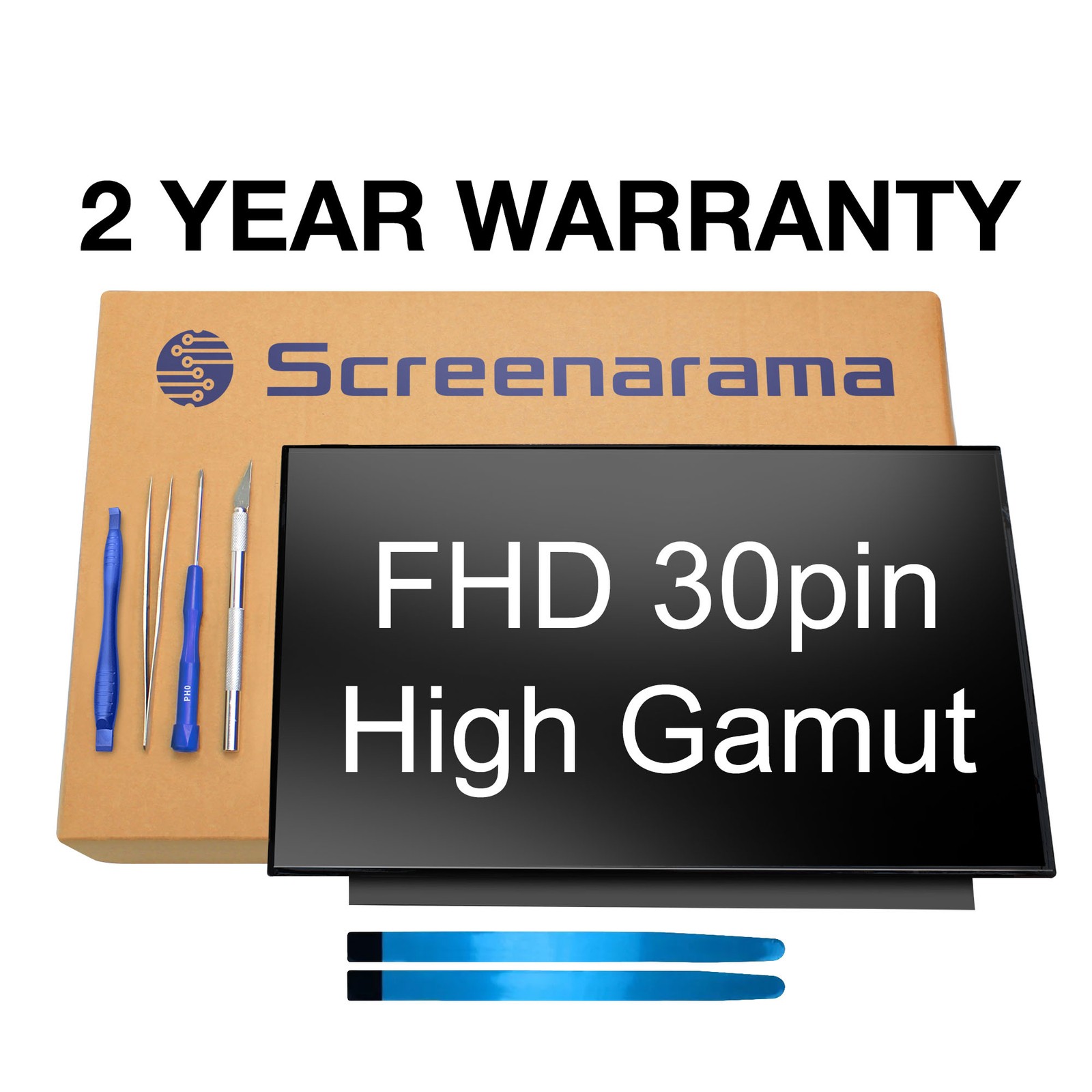 BOE NE140FHM-N61 V8.0 FHD IPS Matte LCD Screen + Tools SCREENARAMA *FAST