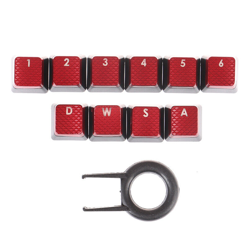 10Pcs/Pack Keycaps for Corsair K70 RGB K95 K90 K63 Mechanical Keyboard& JL