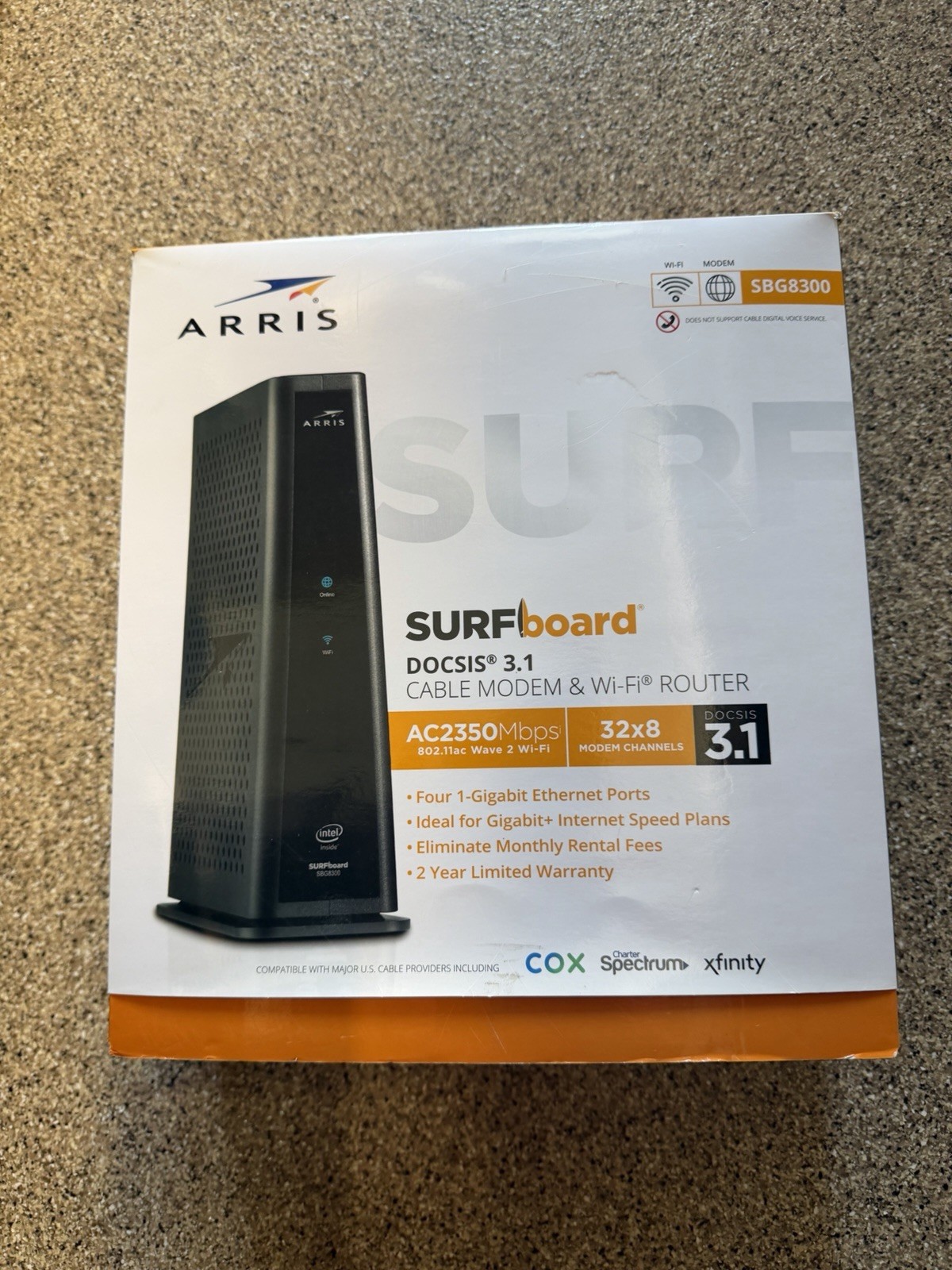 ARRIS Surfboard SBG8300 Dual-Band Wi-Fi Router