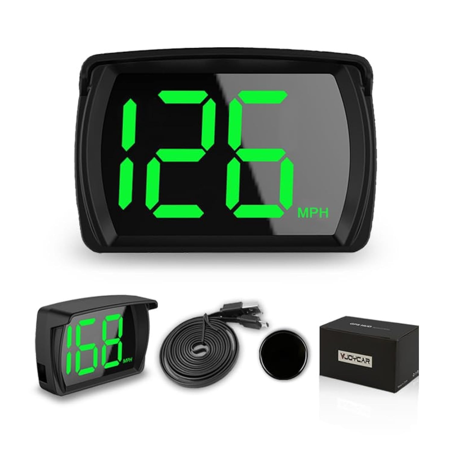 GPS Digital Speedometer HUD Head Up Display MPH for Cars Trucks USB Plug & Play