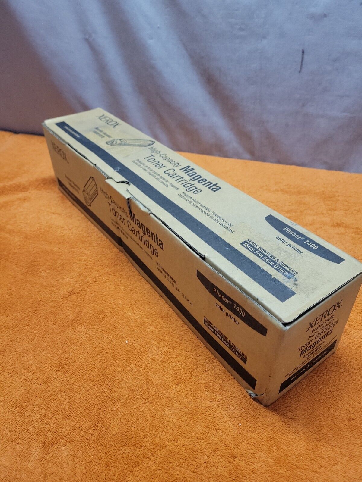 G•Xerox Phaser 7400 High-Capacity Magenta Cartridge New In Package #106R01078