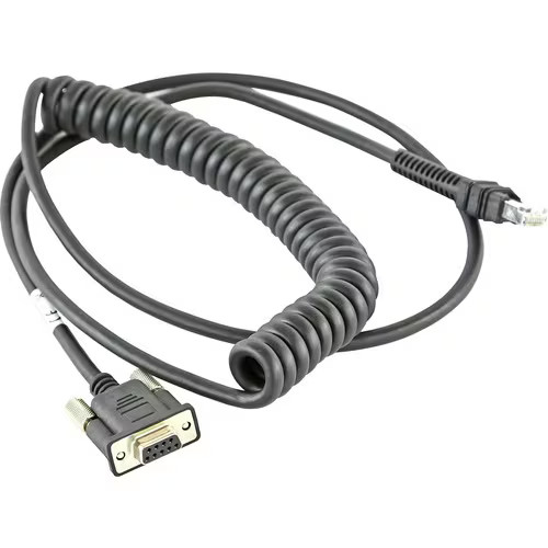 Zebra-New-CBA-R71-C09ZAR _ ZEBRA CABLE  RS232: DB9 FEMALE CON 9 FOOT C