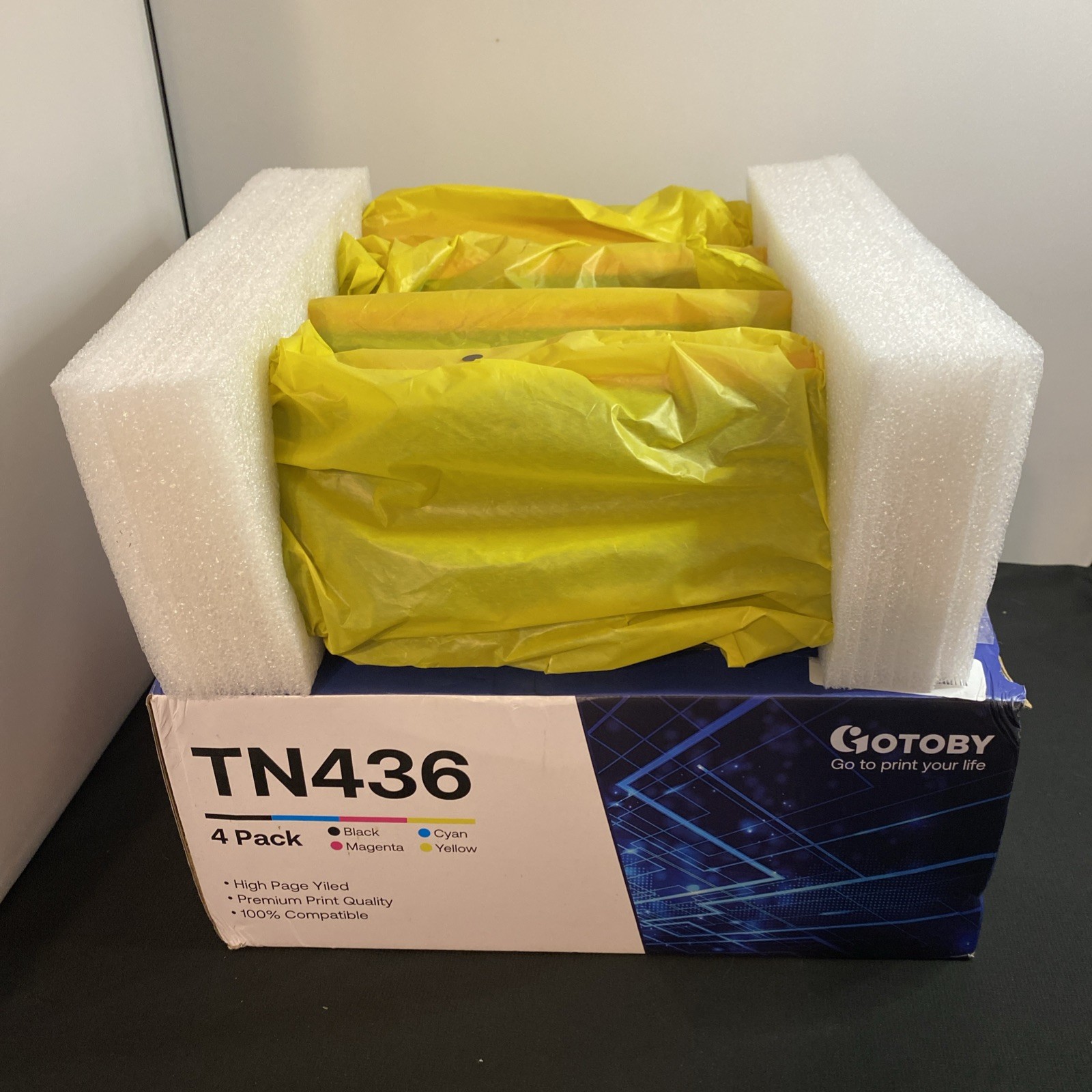 NEW-4 Pack Replacement Cartridges-Black/Magenta/Cyan/Yellow-TN436 See Details
