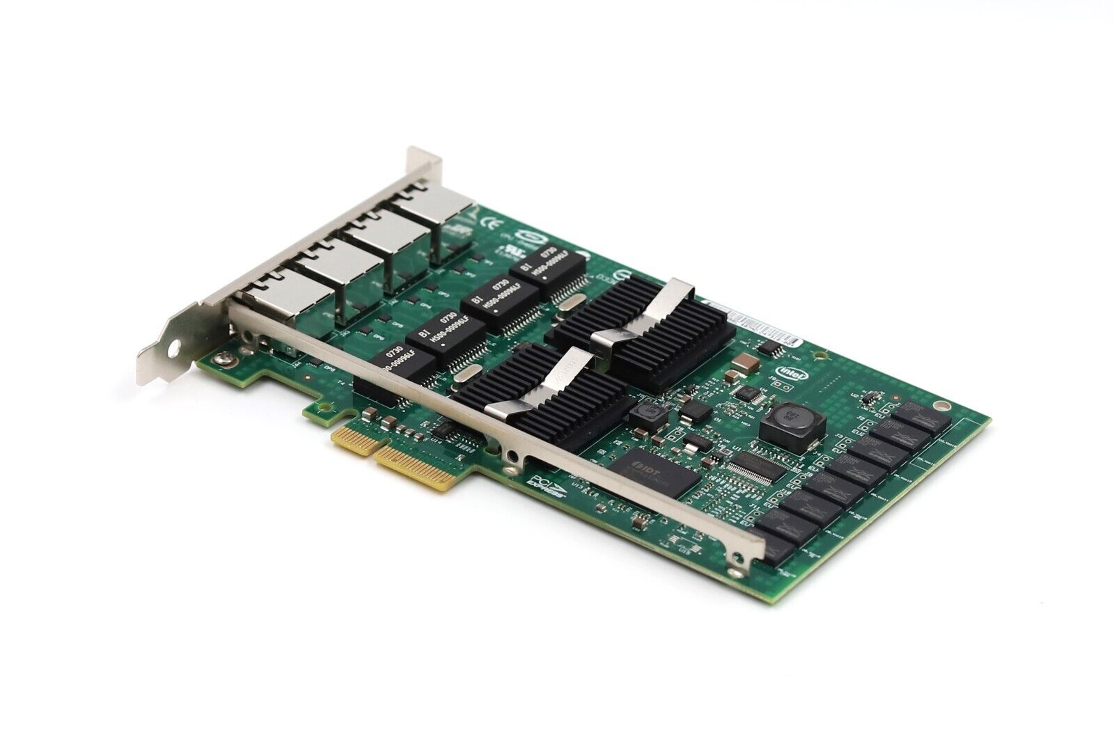 Intel PRO/1000 PT Quad-Port PCIe Server Network Adapter P/N:EXP19404PTBLK Tested