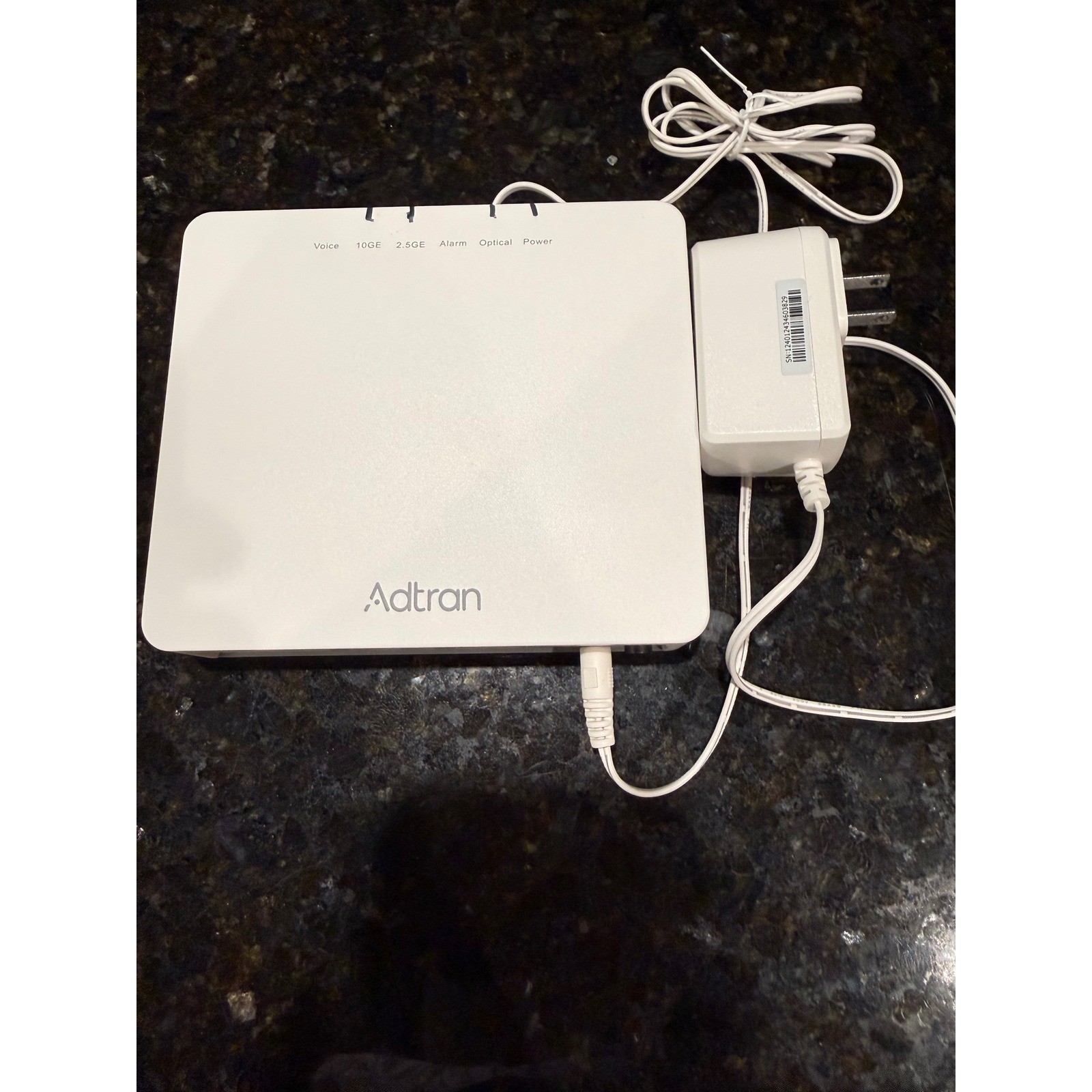 Adtran SDX632v XGSPON ONT Fiber Optic Modem 10GE 2.5GE Voice Port 1287943F1