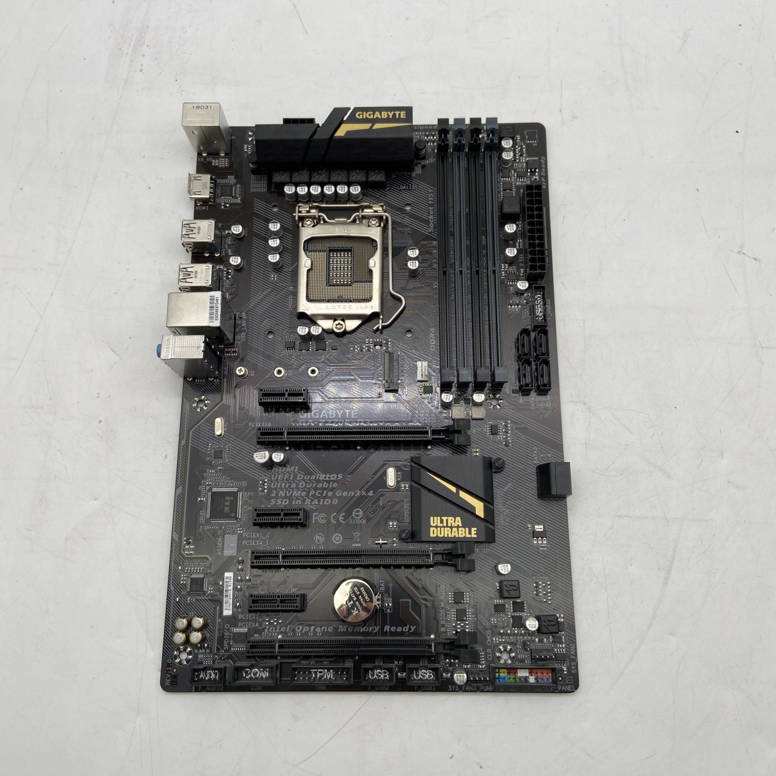GIGABYTE GA-Z270P-D3 LGA 1151 DDR4 USB3.1 SATA3 Intel Z270 ATX HDMI Motherboard