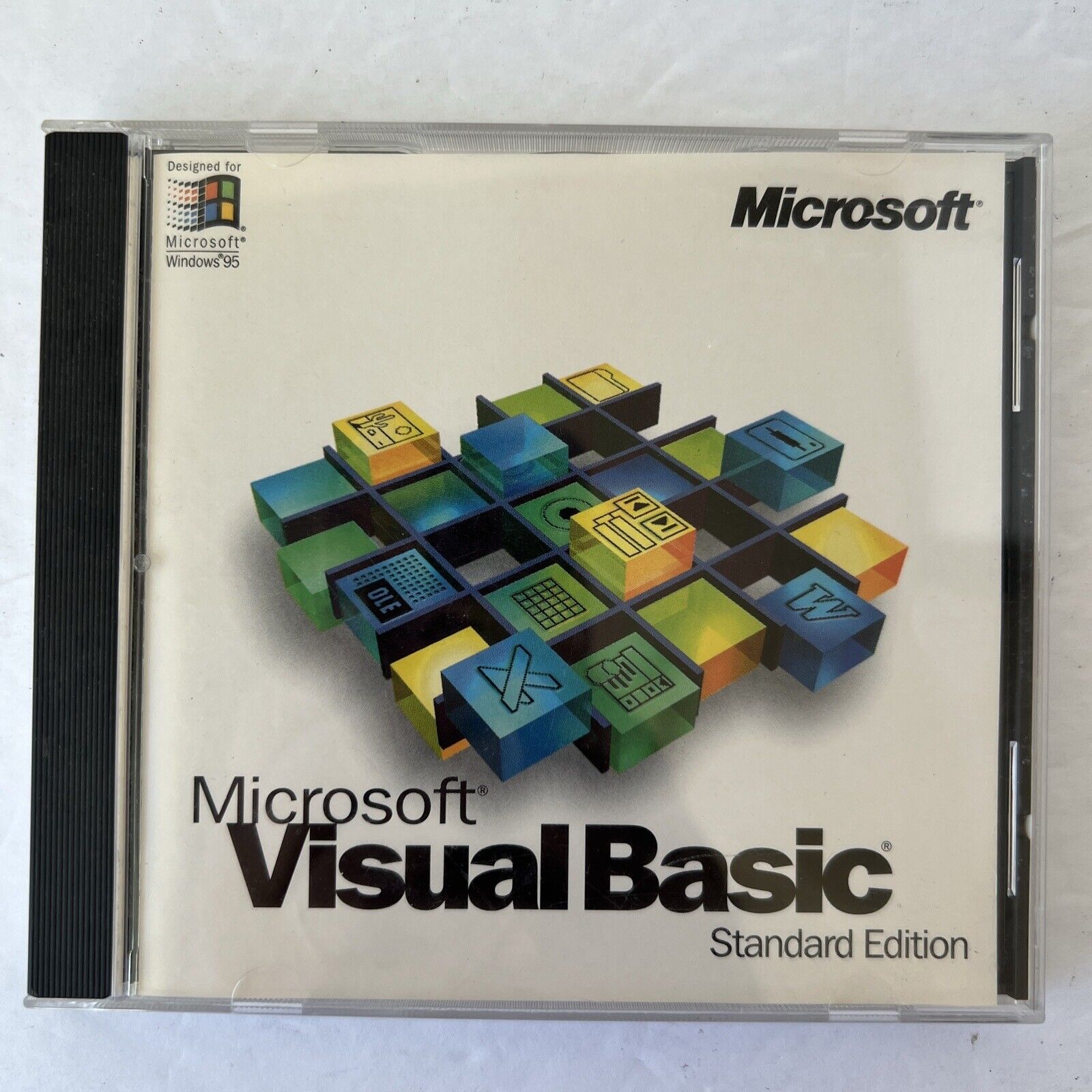 MICROSOFT Visual Basic Standard Edition 4.0 & Key Windows 95