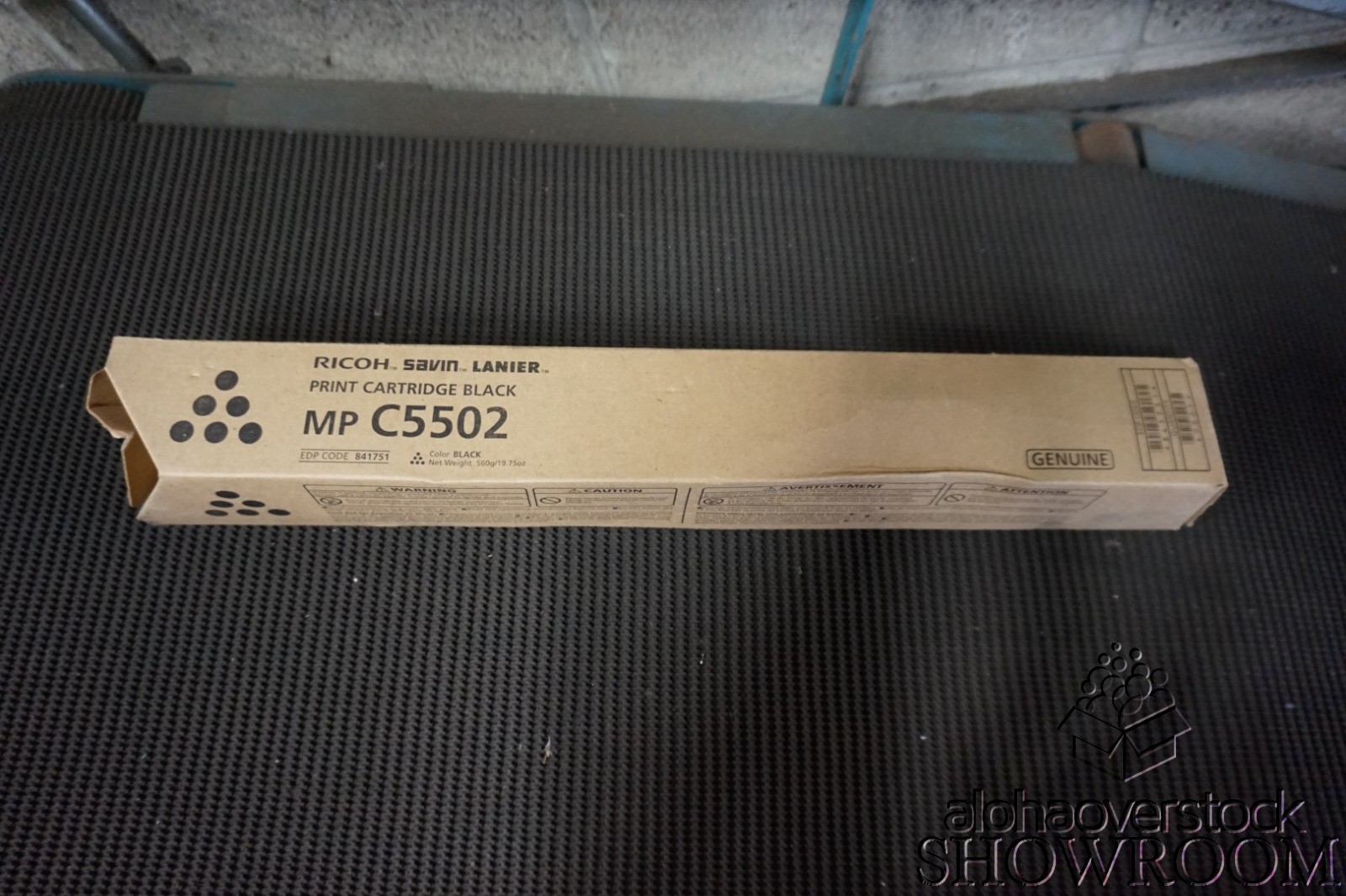 New Open Box Genuine OEM Ricoh 841751 Black Toner Type MP C5502 C4502 C5502A