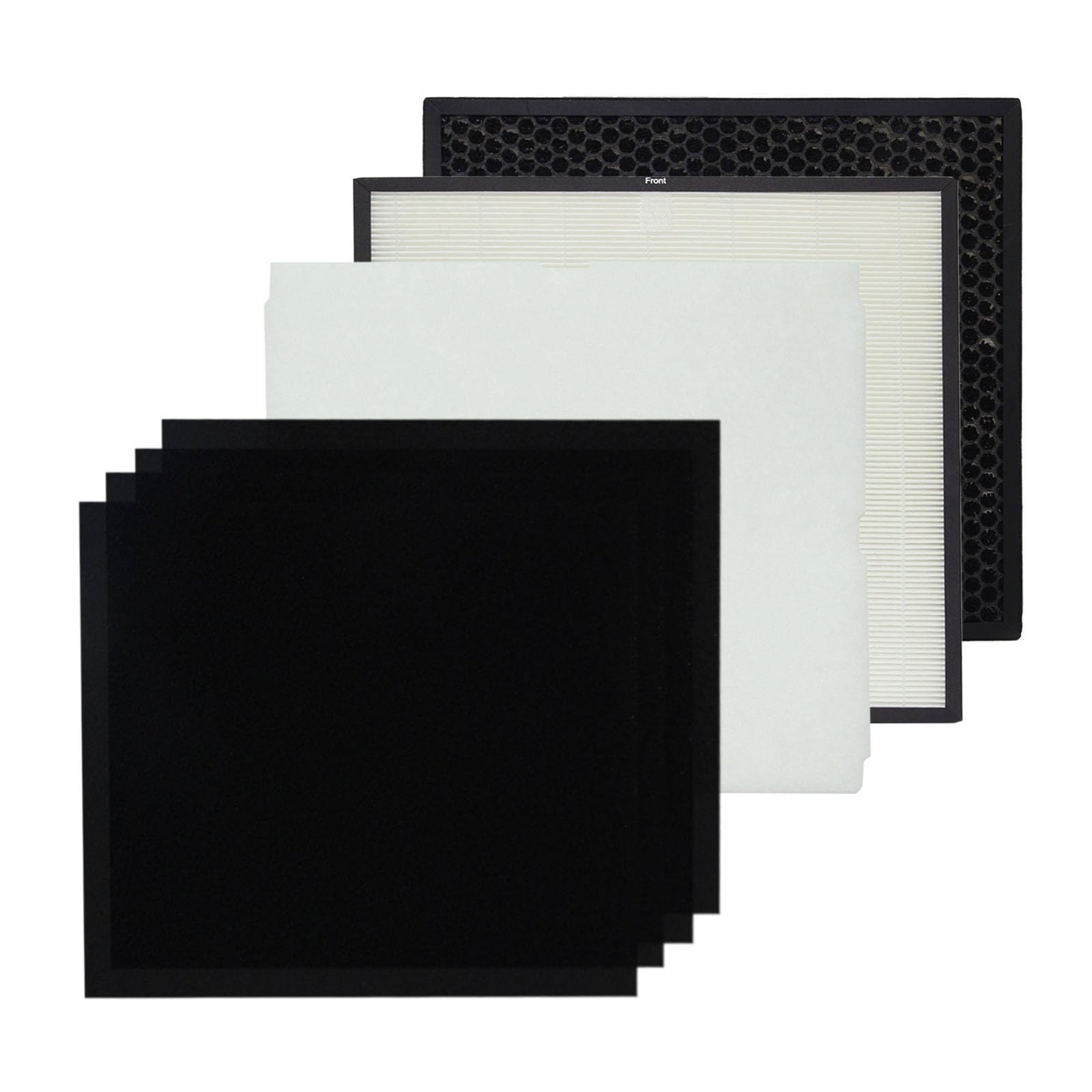 PUREBURG Replacement Filter Set Compatible with Rabbit Air MinusA2 Ultra Quie...