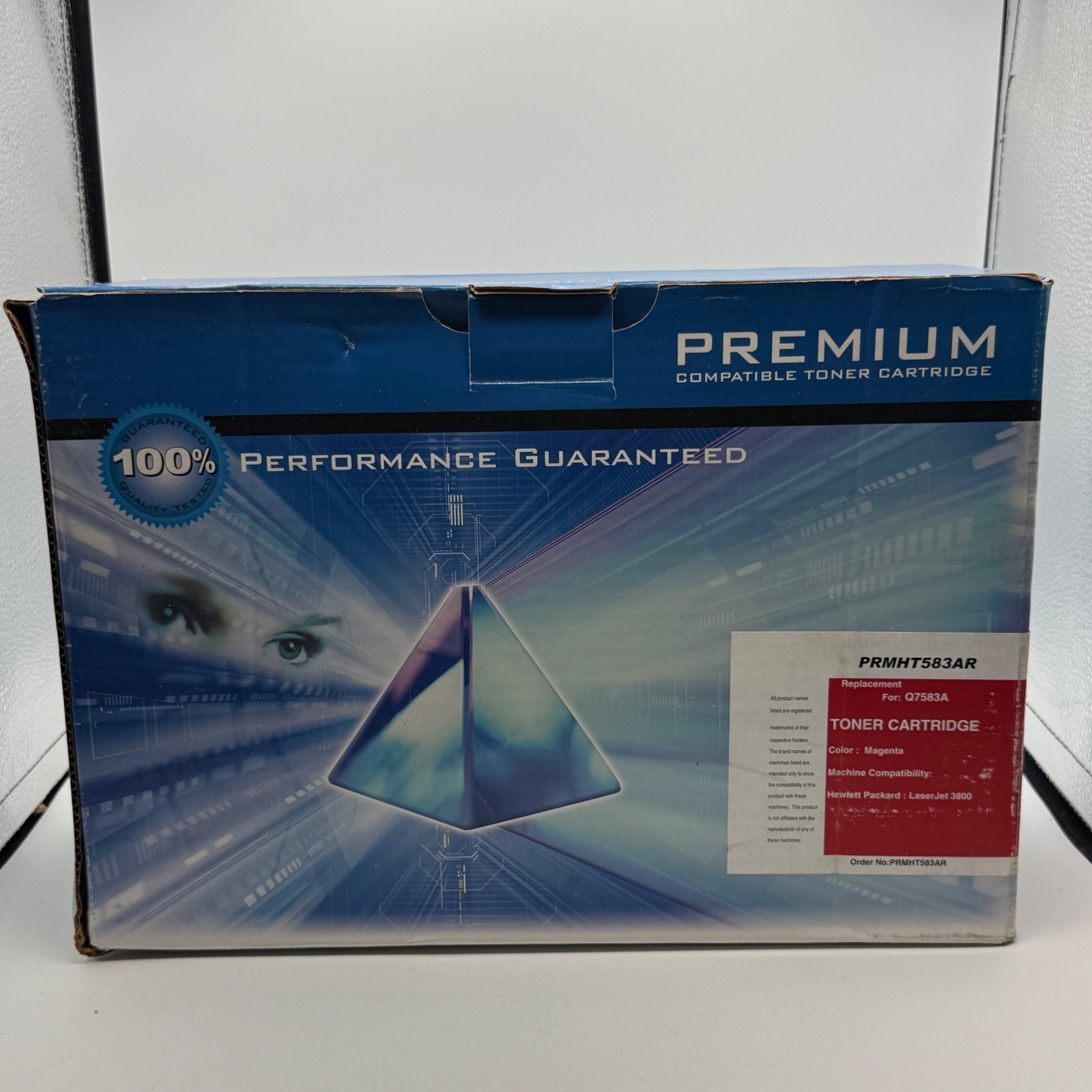 Premium Toner Cartridge Magenta New Replacement for HP Q7583A LaserJet 3800