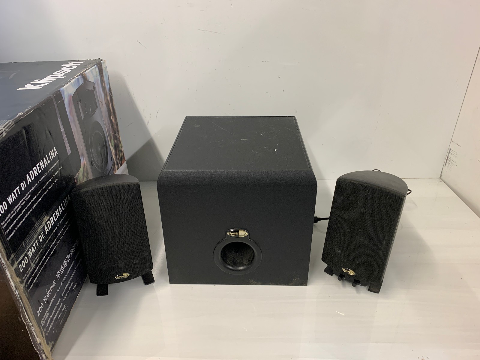 Klipsch ProMedia 2.1 BT Bluetooth Computer Speaker System (No Control Pod)