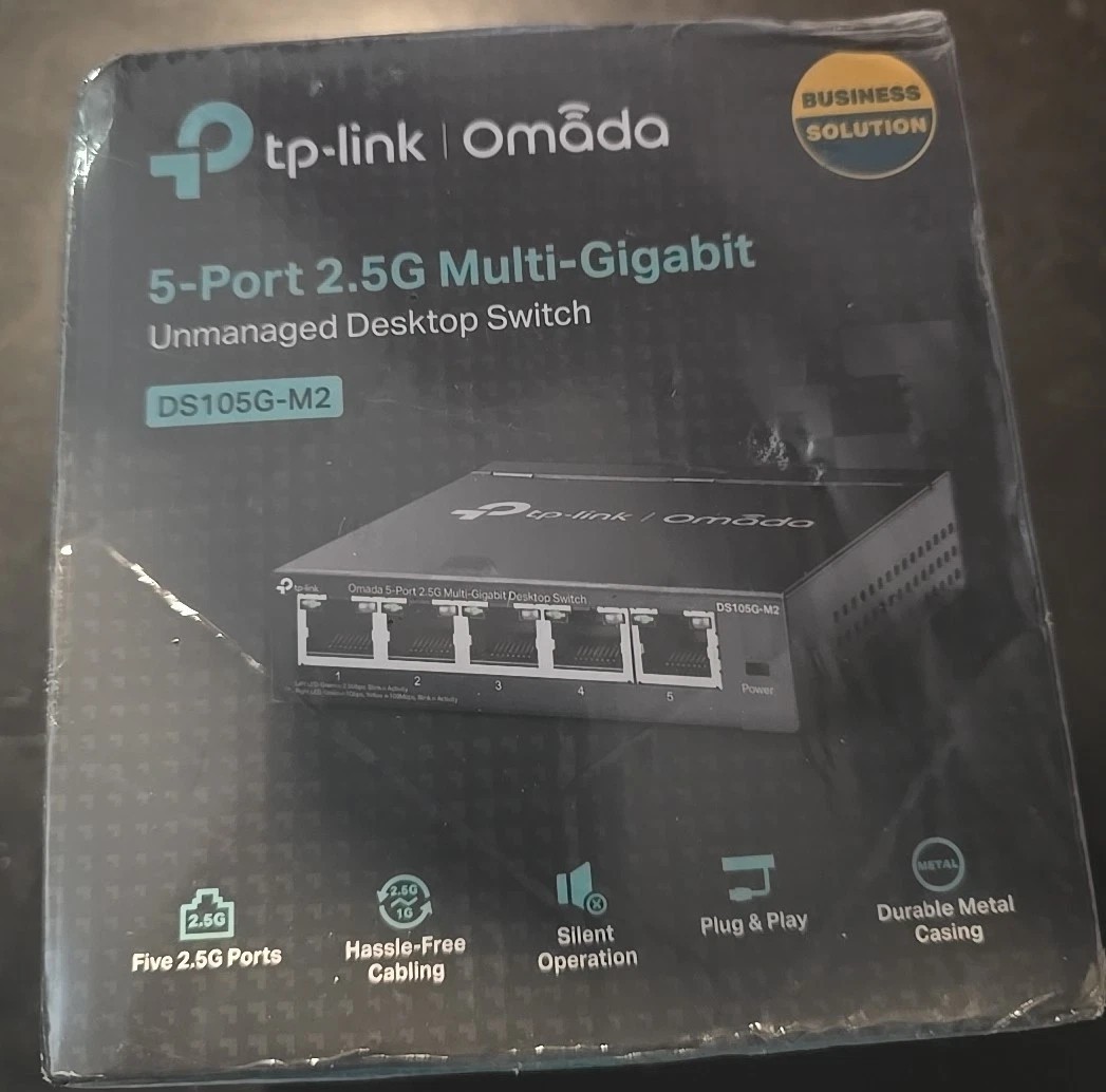 Tp-link Omada 5 Port 2.5 Multi Gigabit Unmanaged Desktop Switch