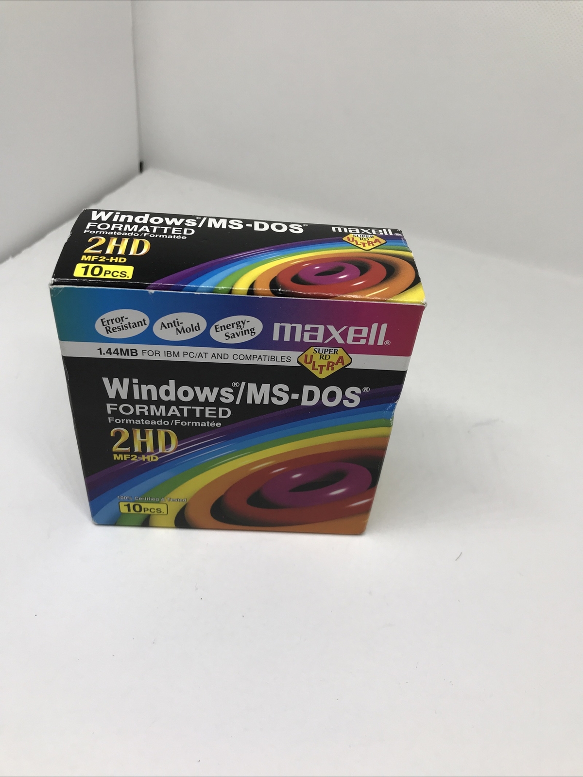 Maxell Windows/MS-DOS Formatted 2HD Open box 10 pcs