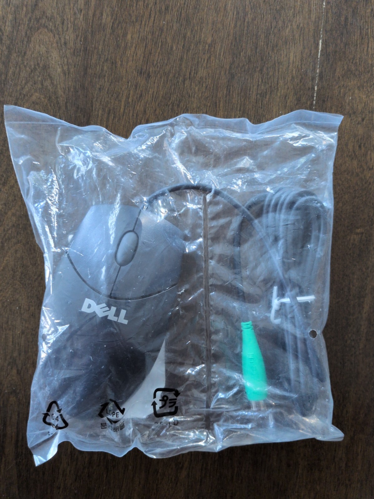 Dell Corded Ball Mouse 0W1668 - NEW - SEALED