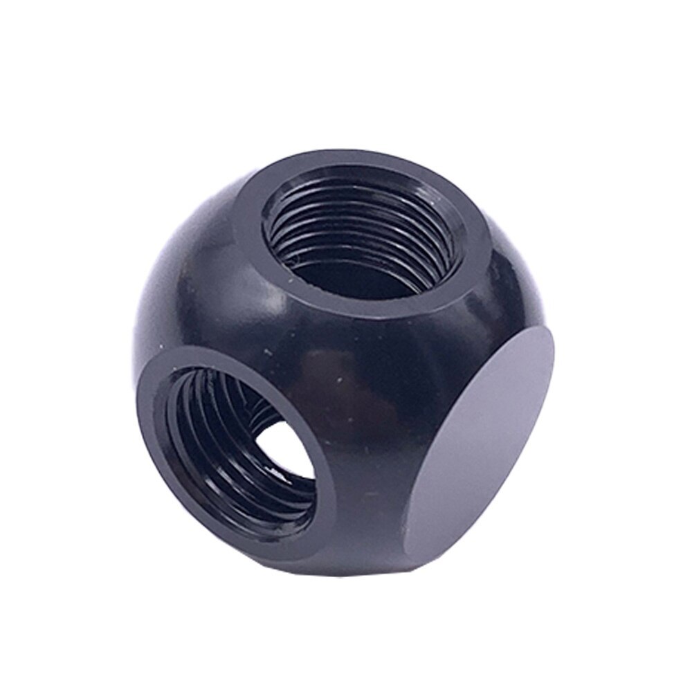 1pcs G1/4 Inner Thread Metal 3-Way Cooling System Water Tube Connector new