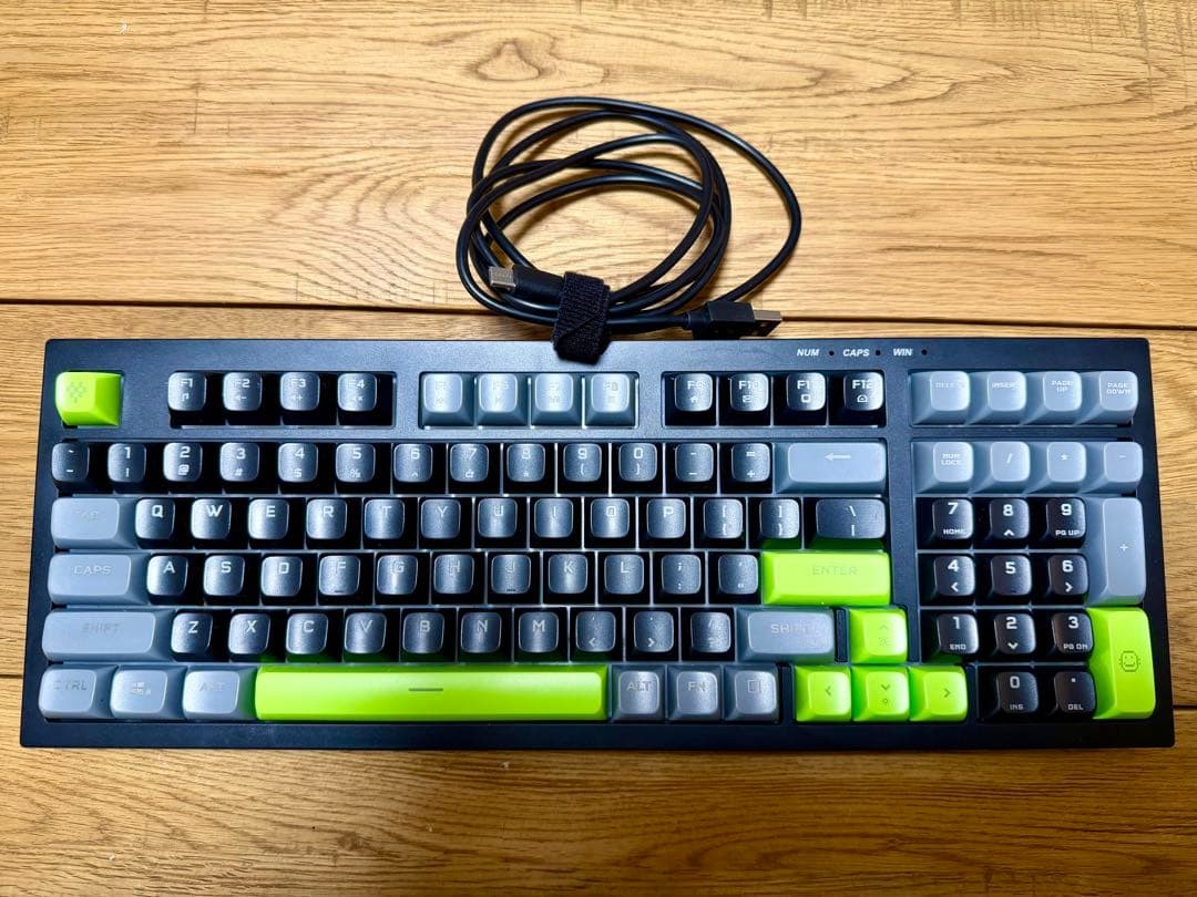 YUNZII Gaming Keyboard D98 Wired US Membrane Silent Type Tested