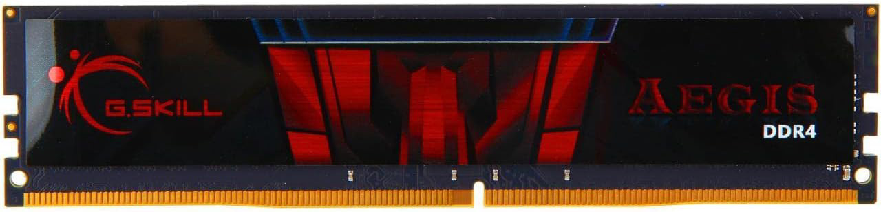 G.SKILL AEGIS Series DDR4 RAM 16GB 1x16GB 2666MT/s CL19-19-19-43 1.20V Desktop
